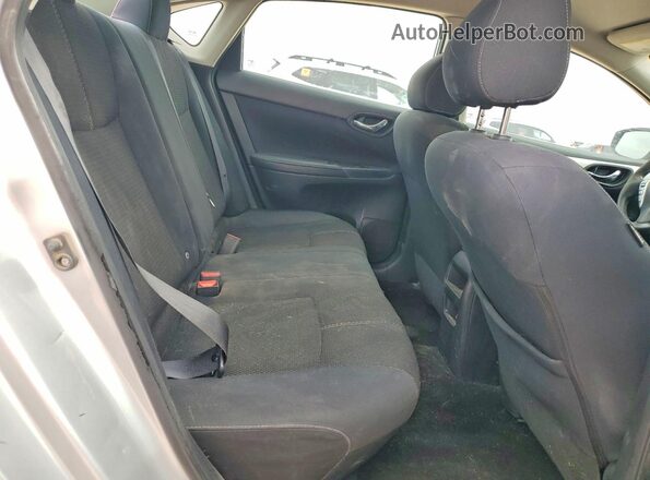 3N1AB7AP7GY257744 2016 NISSAN SENTRA Silver Rear seats view
