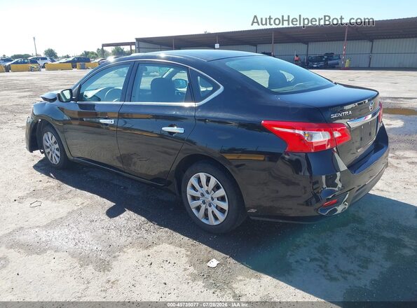 3N1AB7AP7GY260837 2016 NISSAN SENTRA Black Задня ліва чверть
