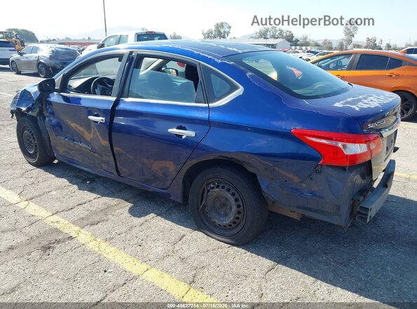 3N1AB7AP7GY270462 2016 NISSAN SENTRA Blue Задня ліва чверть