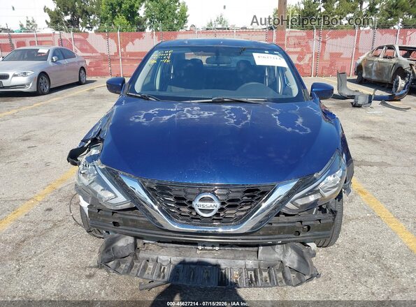 3N1AB7AP7GY270462 2016 NISSAN SENTRA Blue Вид задньої частини салону