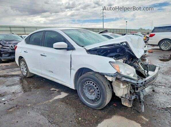 3N1AB7AP7GY277976 2016 NISSAN SENTRA White Front right