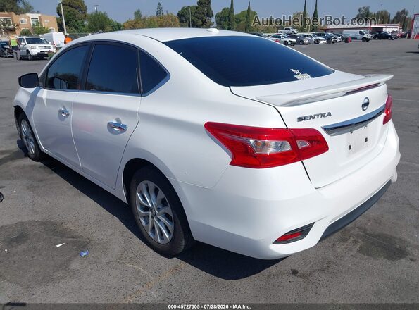 3N1AB7AP7GY282708 2016 NISSAN SENTRA White Tył lewy