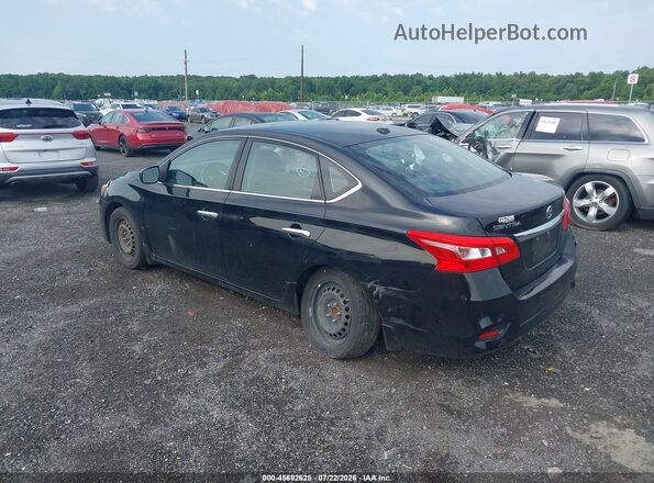 3N1AB7AP7GY285026 2016 NISSAN SENTRA Black Rear left