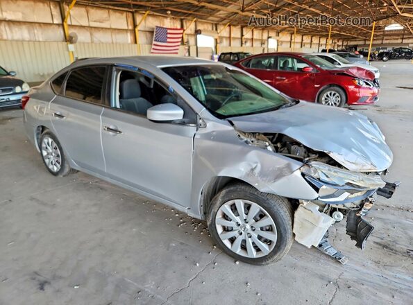 3N1AB7AP7GY291358 2016 NISSAN SENTRA Silver Przód prawy