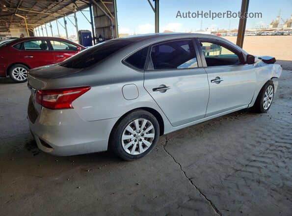 3N1AB7AP7GY291358 2016 NISSAN SENTRA Silver Tył prawy