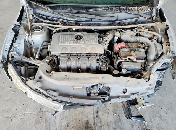 3N1AB7AP7GY291358 2016 NISSAN SENTRA Silver Widok wnętrza z tyłu