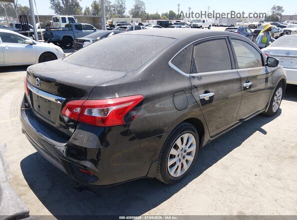 3N1AB7AP7GY295586 2016 NISSAN SENTRA Black Trasero derecho