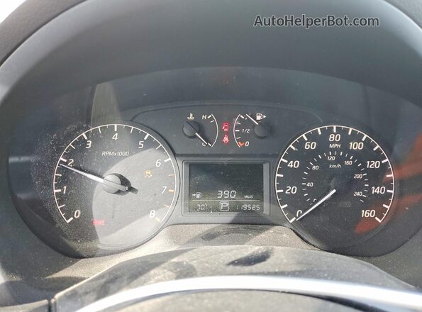 3N1AB7AP7GY300933 2016 NISSAN SENTRA White ხელსაწყოთა პანელის ხედი