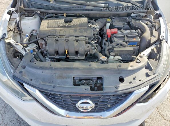 3N1AB7AP7GY300933 2016 NISSAN SENTRA White უკანა სალონის ხედი