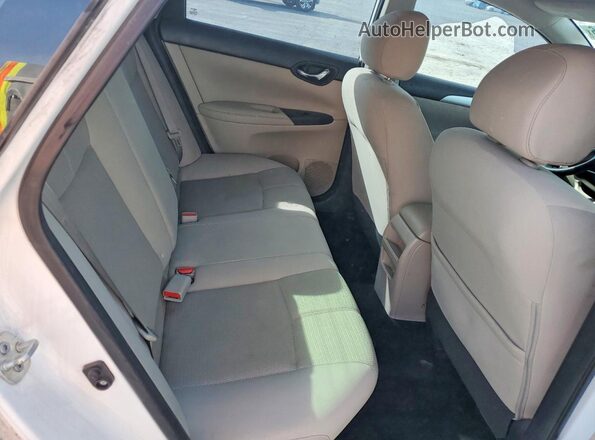 3N1AB7AP7GY300933 2016 NISSAN SENTRA White უკანა სავარძლების ხედი