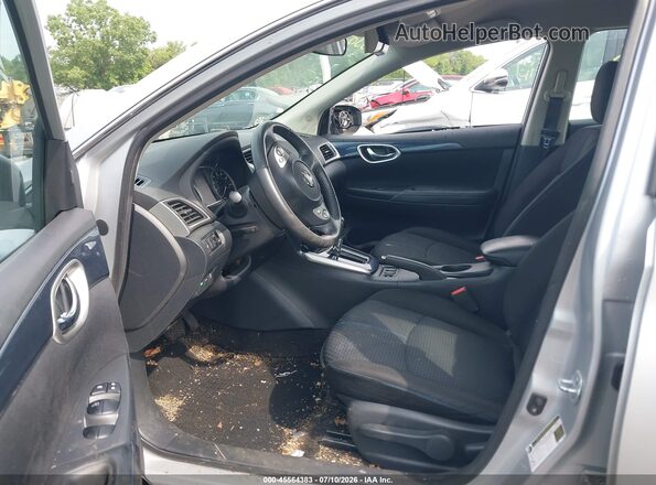 3N1AB7AP7GY301077 2016 NISSAN SENTRA Silver Widok wnętrza z przodu