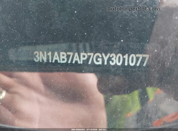 3N1AB7AP7GY301077 2016 NISSAN SENTRA Silver Widok komory silnika