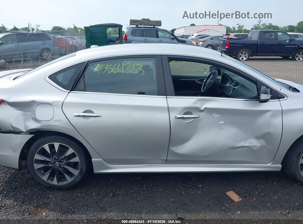 3N1AB7AP7GY301077 2016 NISSAN SENTRA Silver Widok wnętrza z tyłu