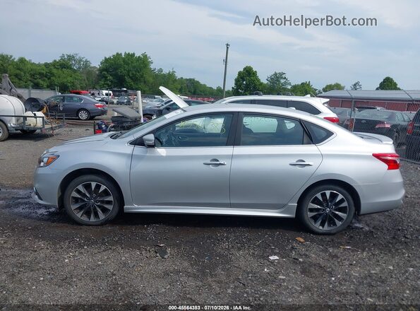 3N1AB7AP7GY301077 2016 NISSAN SENTRA Silver Widok wnętrza 360 stopni