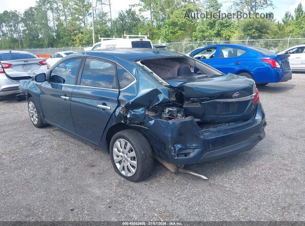 3N1AB7AP7GY308725 2016 NISSAN SENTRA Blue Tył lewy
