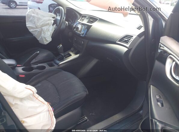 3N1AB7AP7GY308725 2016 NISSAN SENTRA Blue Widok wnętrza z przodu