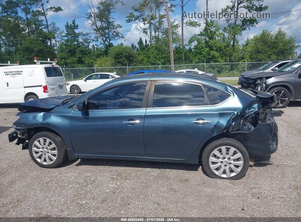 3N1AB7AP7GY308725 2016 NISSAN SENTRA Blue Widok wnętrza 360 stopni