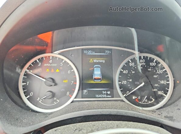 3N1AB7AP7GY315755 2016 NISSAN SENTRA Black Սարքավորումների վահանակի տեսք