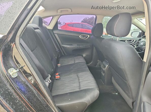 3N1AB7AP7GY315755 2016 NISSAN SENTRA Black Հետևի նստատեղերի տեսք