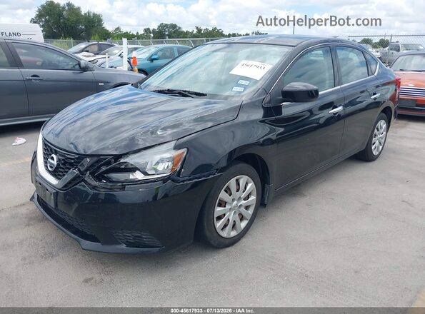 3N1AB7AP7GY322558 2016 NISSAN SENTRA Black Vista tres cuartos delantera izquierda