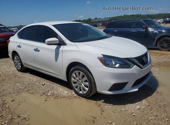 3N1AB7AP7GY322835 2016 NISSAN SENTRA Белый Передняя правая четверть