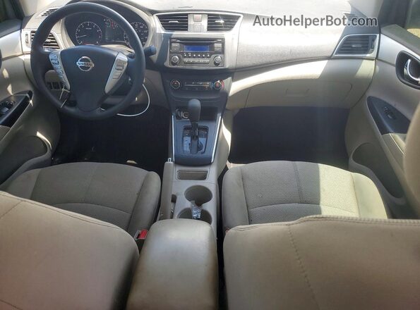 3N1AB7AP7GY322835 2016 NISSAN SENTRA Белый Вид панели приборов