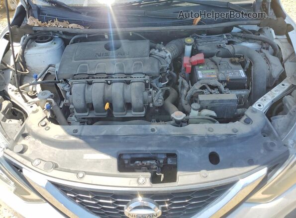 3N1AB7AP7GY322835 2016 NISSAN SENTRA Белый Вид задней части салона