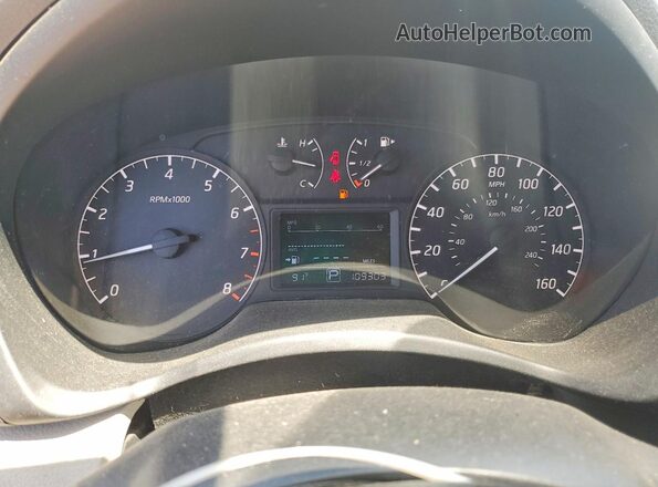 3N1AB7AP7GY322835 2016 NISSAN SENTRA Белый Вид щитка приборов