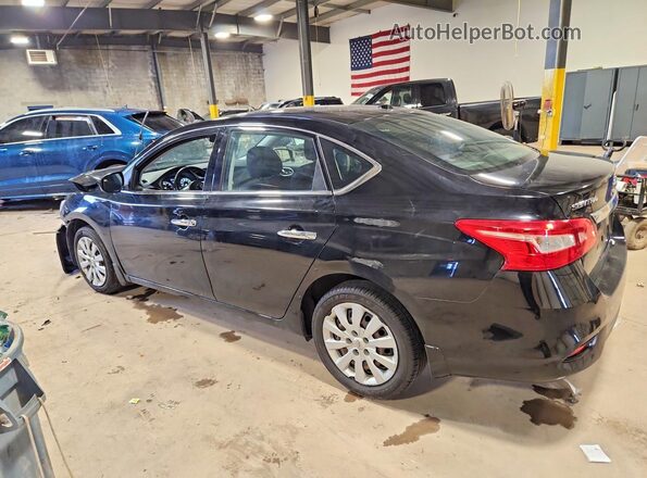 3N1AB7AP7GY324598 2016 NISSAN SENTRA Black Задня ліва чверть