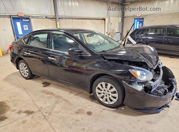 3N1AB7AP7GY324598 2016 NISSAN SENTRA Black Передня права чверть