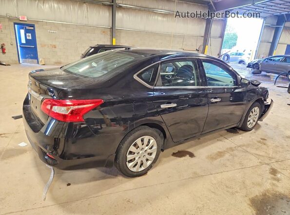 3N1AB7AP7GY324598 2016 NISSAN SENTRA Black Задня права чверть