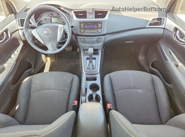 3N1AB7AP7GY333284 2016 NISSAN SENTRA Белый Вид панели приборов