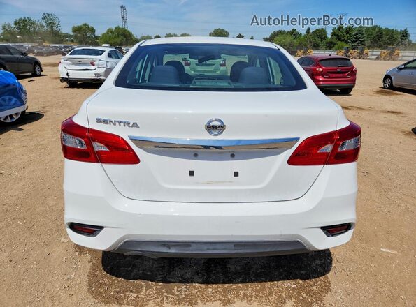 3N1AB7AP7GY333284 2016 NISSAN SENTRA Белый Вид сзади