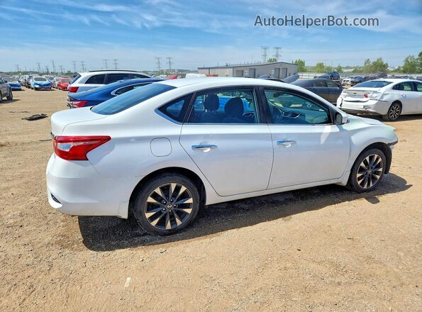 3N1AB7AP7GY333284 2016 NISSAN SENTRA Белый Задняя правая четверть