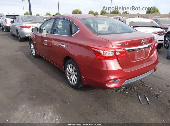 3N1AB7AP7GY335424 2016 NISSAN SENTRA Burgundy Հետևի ձախ