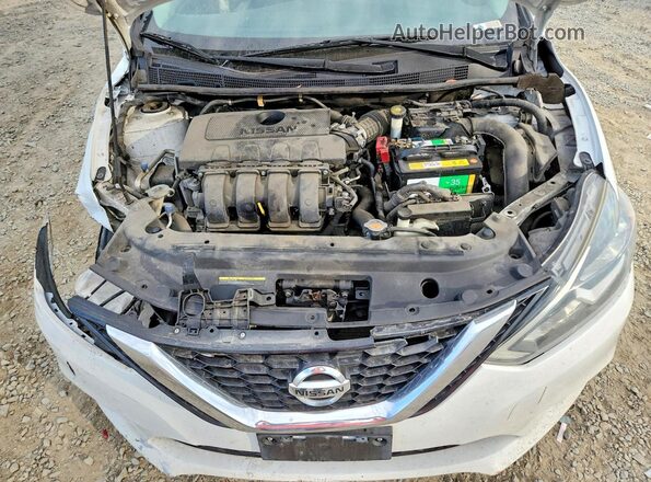 3N1AB7AP7GY335942 2016 NISSAN SENTRA White უკანა სალონის ხედი