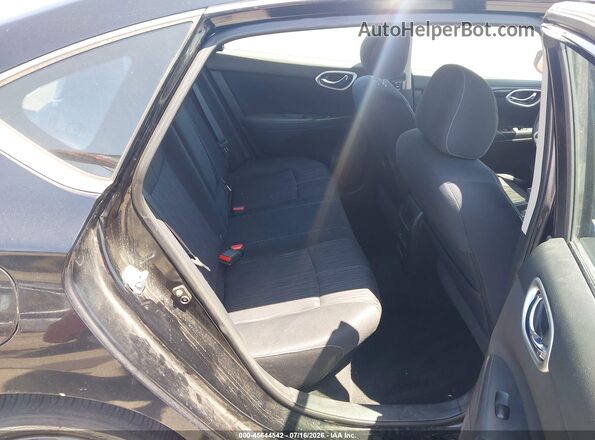 3N1AB7AP7HL636693 2017 NISSAN SENTRA Black Widok naklejki z numerem VIN