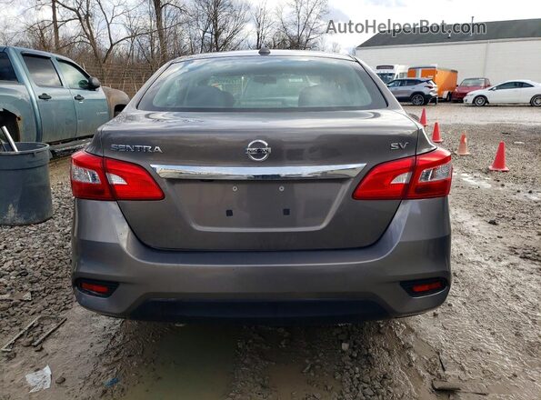 3N1AB7AP7HL649833 2017 NISSAN SENTRA Gray Հետևի տեսք
