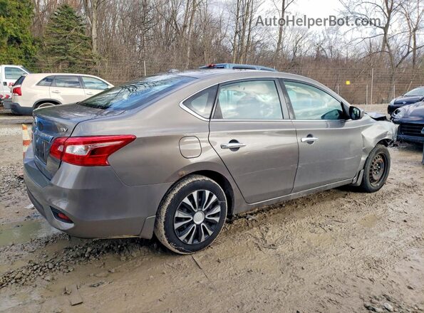 3N1AB7AP7HL649833 2017 NISSAN SENTRA Gray Հետևի աջ