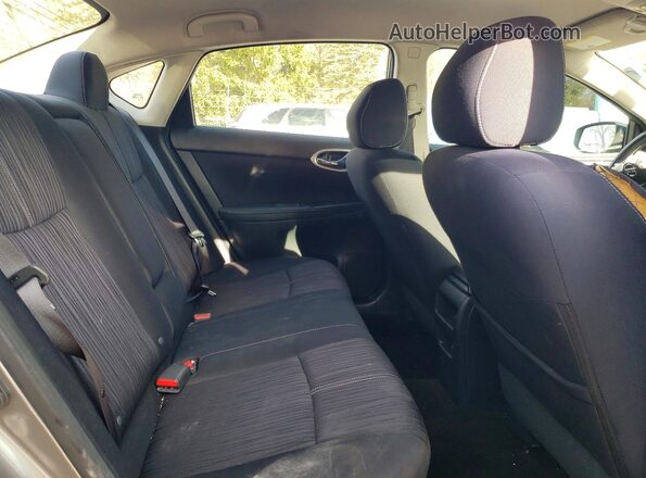 3N1AB7AP7HL649833 2017 NISSAN SENTRA Gray Հետևի նստատեղերի տեսք