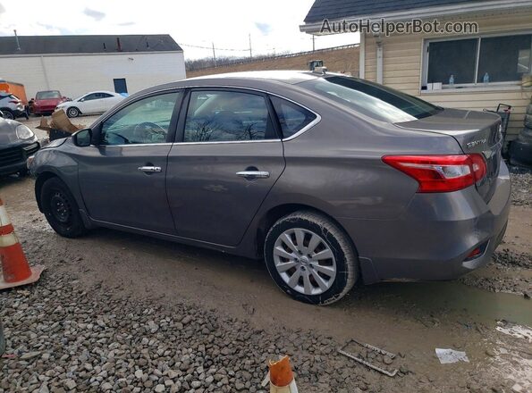 3N1AB7AP7HL649833 2017 NISSAN SENTRA Gray Հետևի ձախ