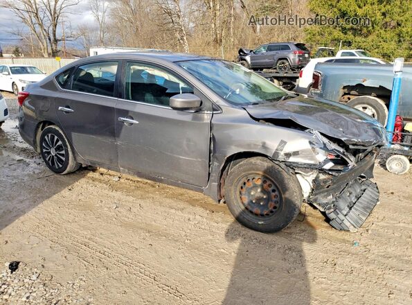 3N1AB7AP7HL649833 2017 NISSAN SENTRA Gray Առջևի աջ