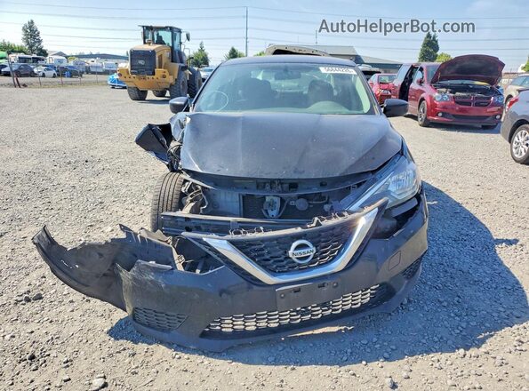 3N1AB7AP7HL680404 2017 NISSAN SENTRA Black Вид спереду