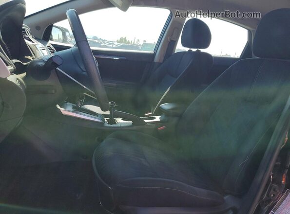 3N1AB7AP7HL680404 2017 NISSAN SENTRA Black Вид салону спереду