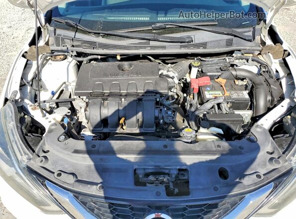 3N1AB7AP7HY210229 2017 NISSAN SENTRA White Vista interior trasera
