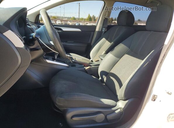 3N1AB7AP7HY210229 2017 NISSAN SENTRA White Vista interior delantera