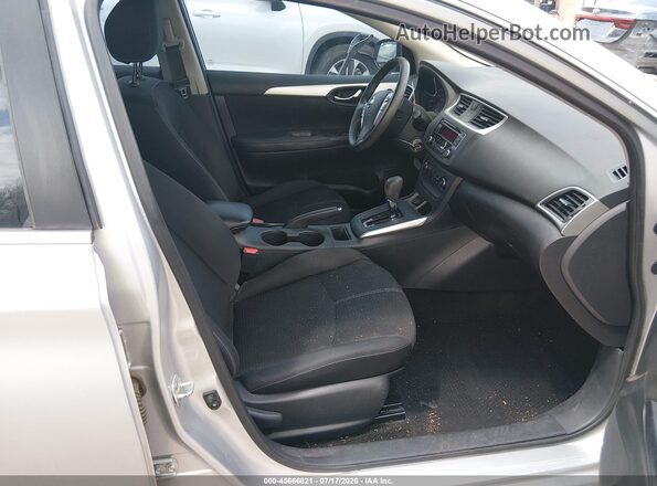 3N1AB7AP7HY211686 2017 NISSAN SENTRA Silver წინა სალონის ხედი