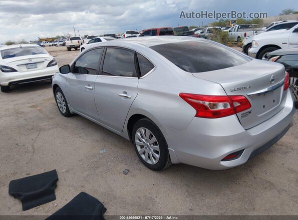 3N1AB7AP7HY211686 2017 NISSAN SENTRA Silver უკანა მარცხენა