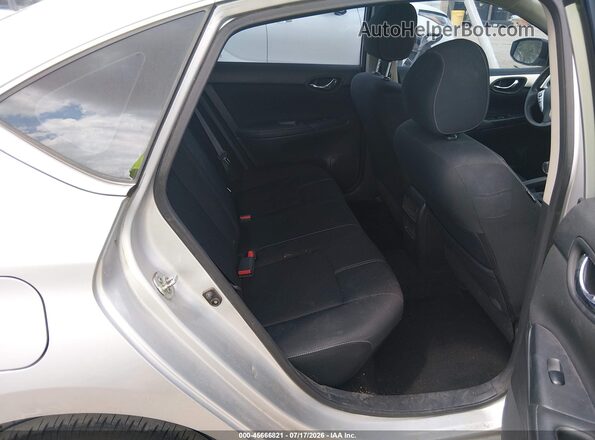 3N1AB7AP7HY211686 2017 NISSAN SENTRA Silver VIN კოდის სტიკერის ხედი