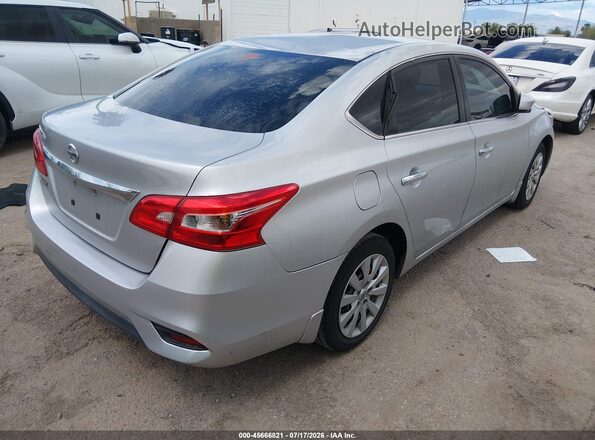 3N1AB7AP7HY211686 2017 NISSAN SENTRA Silver უკანა მარჯვენა